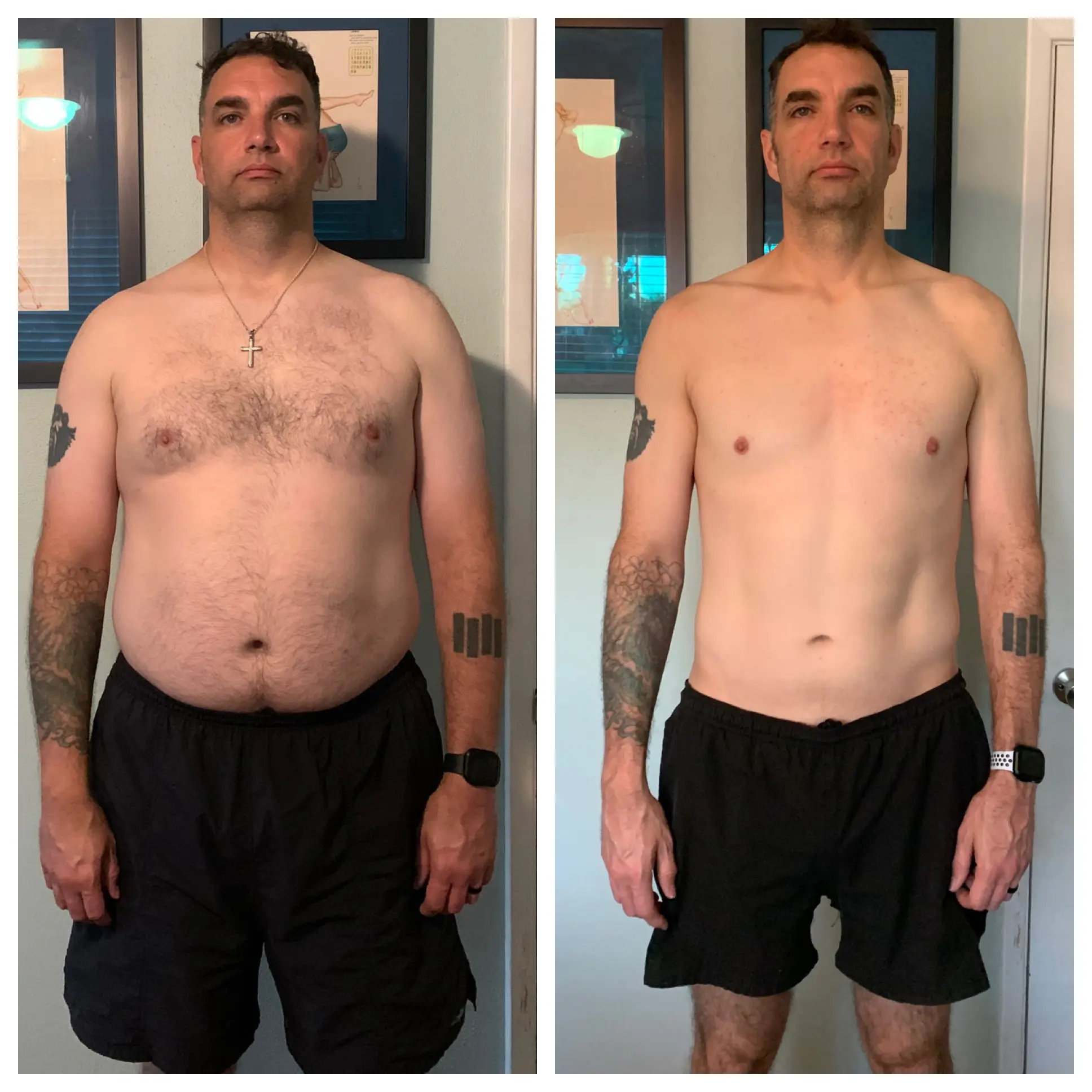 Before and After - Michael