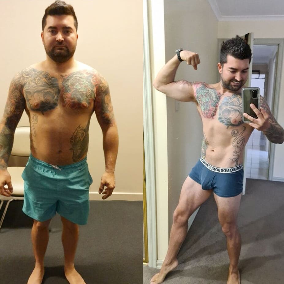 Before and After - James